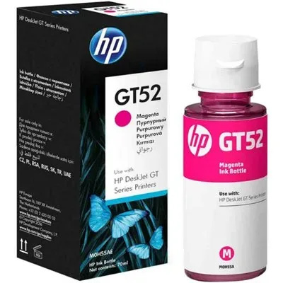 בקבוק דיו אדום מקורי HP GT52 MOH55AE