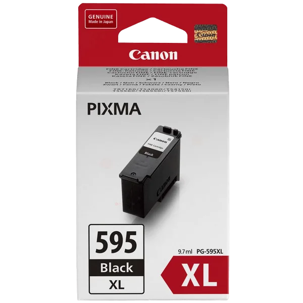 ראש דיו שחור גדול מקורי Canon PG-595XL