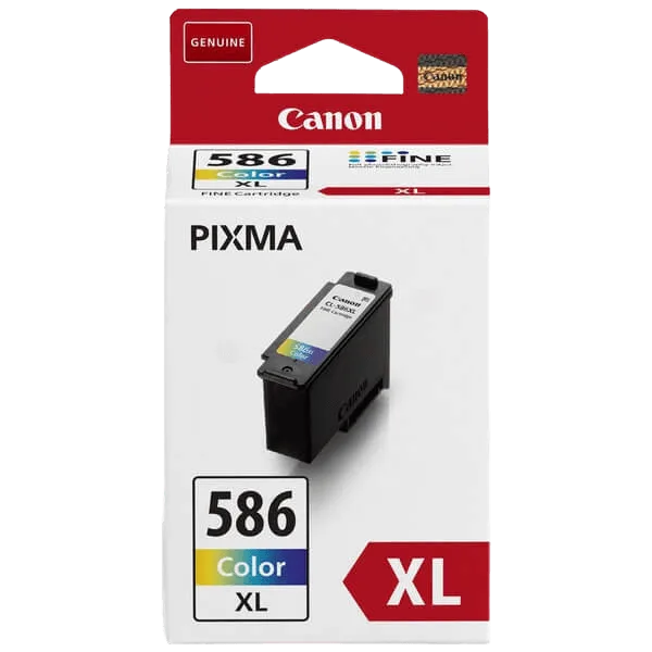 ראש דיו צבע גדול מקורי Canon CL-586XL