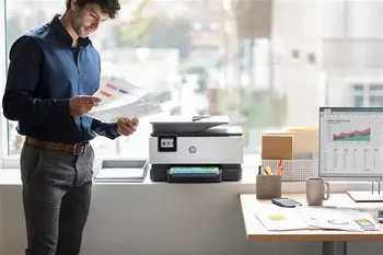 מדפסת הזרקת דיו HP Officejet Pro-9013 AiO