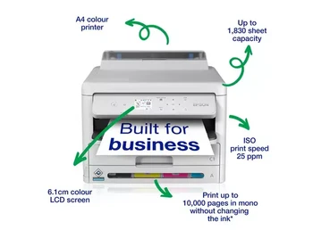מדפסת עסקית Epson WorkForce Pro WF-C5390DW(הדפסה בלבד) אפסון