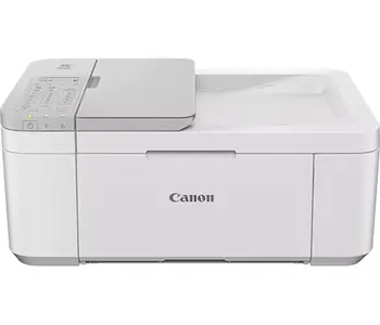 מדפסת הזרקת דיו משולבת אלחוטית Canon PIXMA TR4756i - צבע לבן - קנון