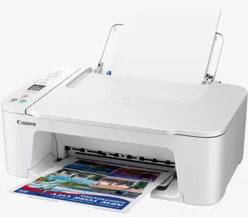 מדפסת הזרקת דיו משולבת Canon PIXMA TS3751i קנון - צבע לבן