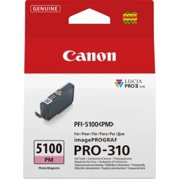 ראש דיו מקורי מג'נטה פוטו Canon PFI-5100PM