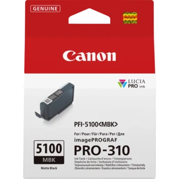 ראש דיו מקורי שחור מט Canon PFI-5100MBK