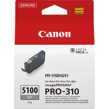 ראש דיו מקורי אפור Canon PFI-5100GY