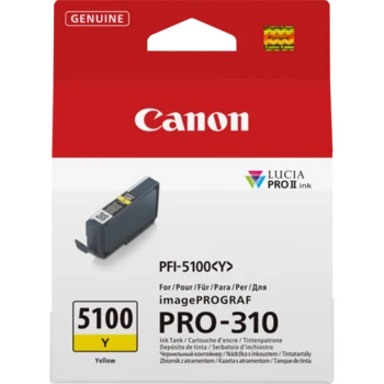 ראש דיו מקורי צהוב Canon PFI-5100Y