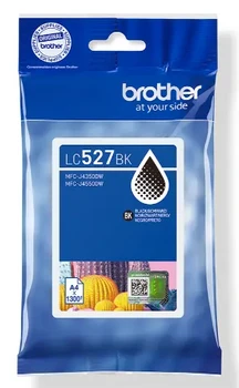 ראש דיו מקורי שחור Brother LC527BK (ל- 1,300 דפים)