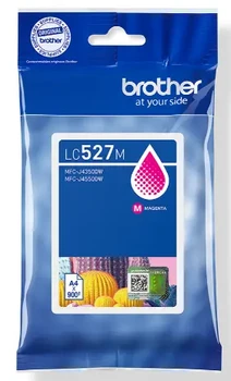 ראש דיו מקורי אדום Brother LC527M (ל- 900 דפים)
