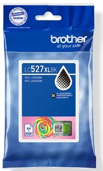 ראש דיו מקורי שחור Brother LC527XLBK (3,000 דף)