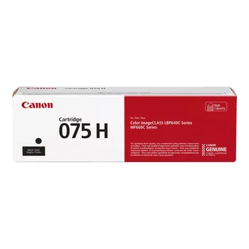 טונר שחור מקורי CANON CRG075H BK (3,500 דפים)