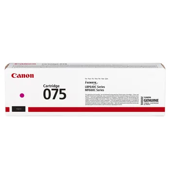 טונר אדום מקורי CANON CRG075 M (1,300 דפים)