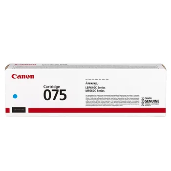 טונר כחול מקורי CANON CRG075 C (1,300 דפים)